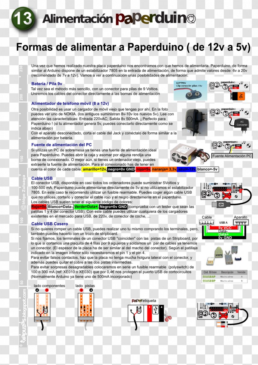 Arduino Electronics Robotics FTDI Lead - Web Page Transparent PNG