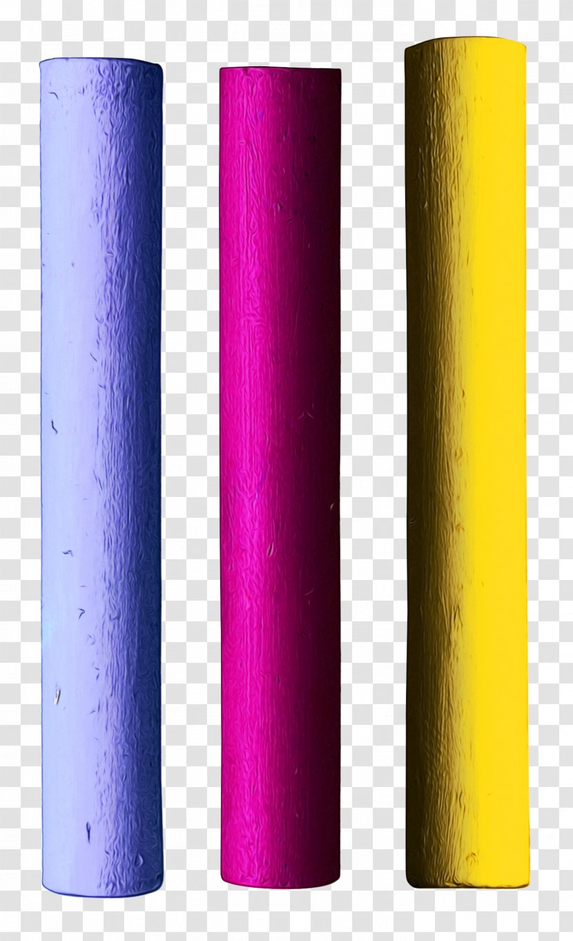 Pencil Cartoon - Purple - Magenta Material Property Transparent PNG