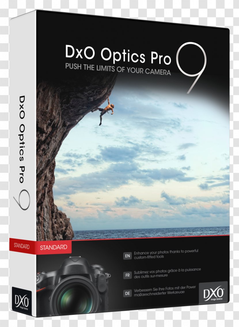 DxO ONE PhotoLab Digital Photography Computer Software - Optics - Camera Transparent PNG