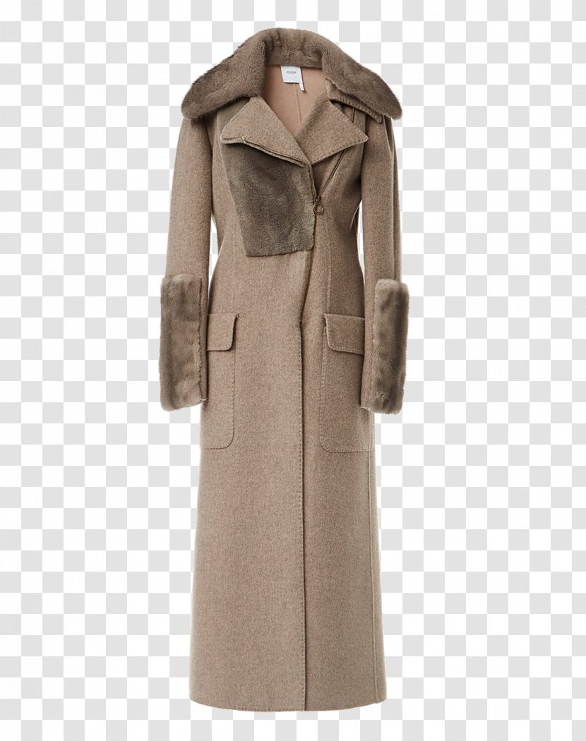 Overcoat Trench Coat - Fur Clothing - Pant Transparent PNG