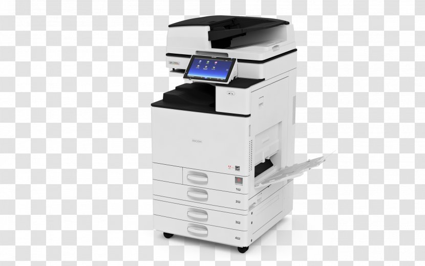 Laser Printing Ricoh Multi-function Printer Photocopier Transparent PNG