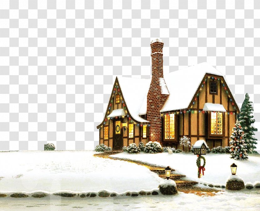 SnowFall Free Christmas Android Mobile Phone Wallpaper - Google Play - Snow Hut Transparent PNG
