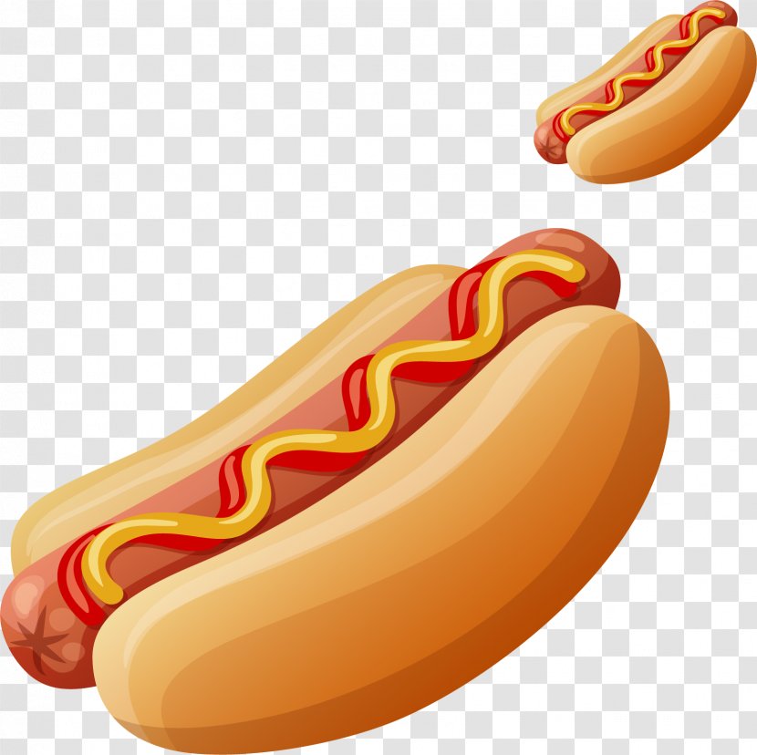 Hot Dog Sausage Fast Food - Royaltyfree - Delicious Dogs Transparent PNG