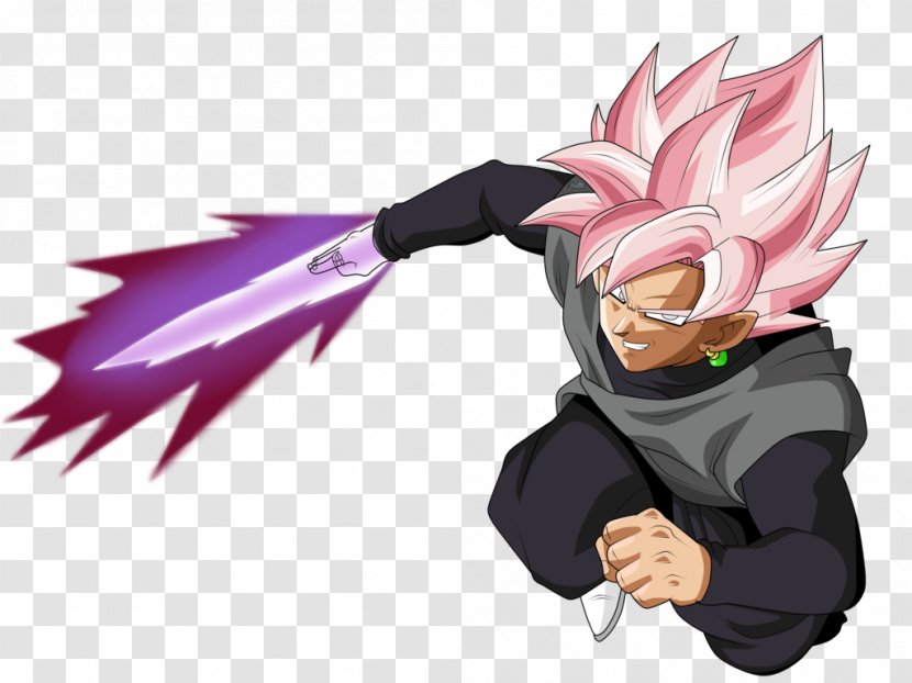 Goku Black Trunks Super Saiyan - Silhouette Transparent PNG