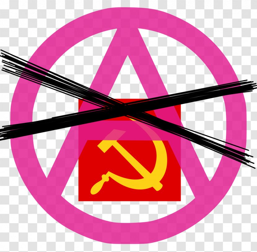 Anarchist Communism Communist Symbolism Anarchism Anti-communism - Magenta Transparent PNG
