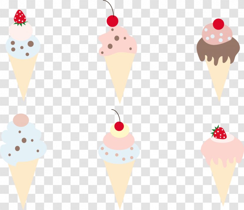 Ice Cream Cone Snow Strawberry - Soft Serve - Roll Transparent PNG