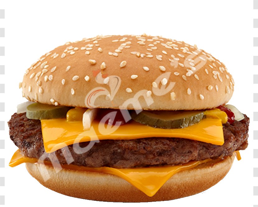 McDonald's Quarter Pounder Big Mac Chicken McNuggets Cheeseburger Hamburger - Beef - Gourmet Burgers Transparent PNG
