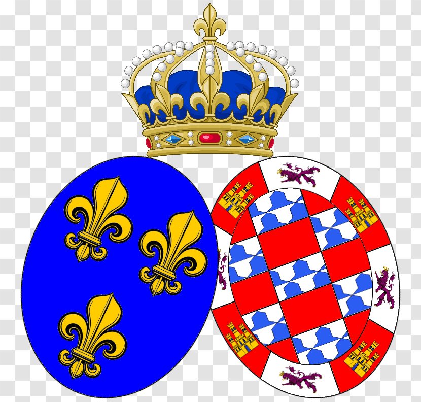 Kingdom Of France House Coat Arms Crown - Prince Du Sang Transparent PNG