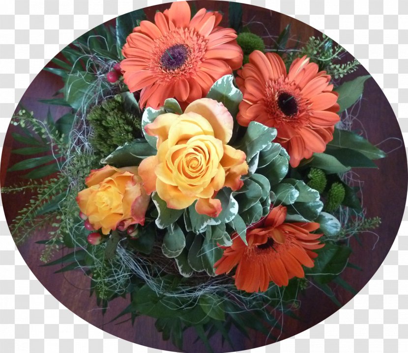 Cut Flowers Floral Design Transvaal Daisy Flower Bouquet - Arranging Transparent PNG