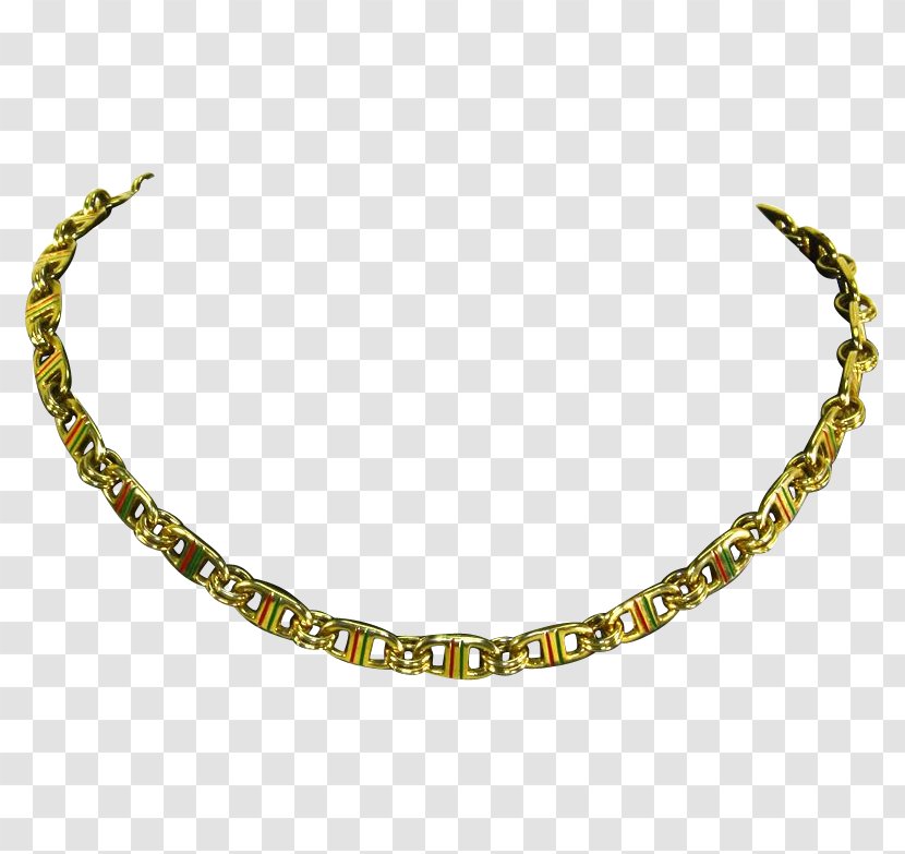 Necklace Gucci Jewellery Chain Bracelet - Silver Transparent PNG