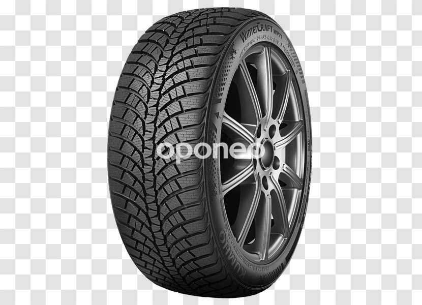 Car Snow Tire Kumho Fuel Efficiency - Rim Transparent PNG