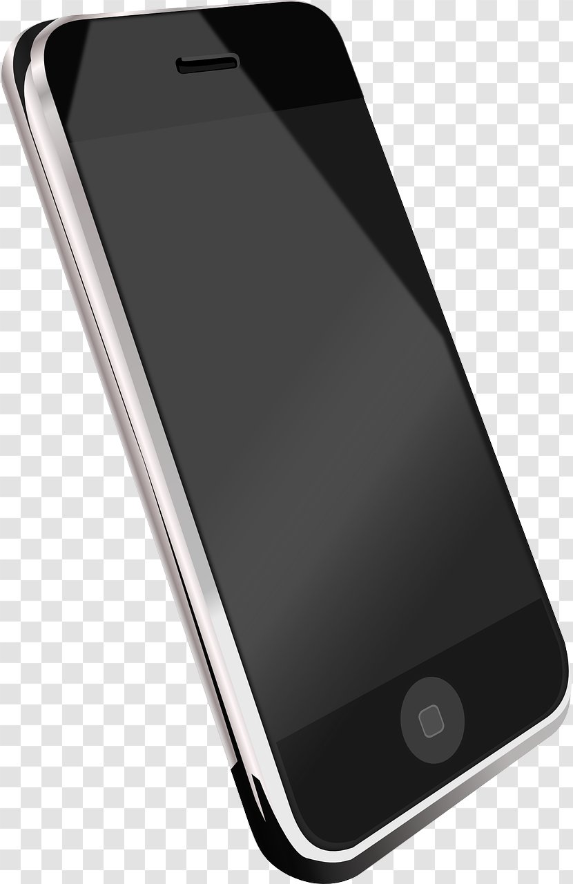 IPhone Samsung Galaxy Smartphone Telecommunication Clip Art - Cellular Network Transparent PNG