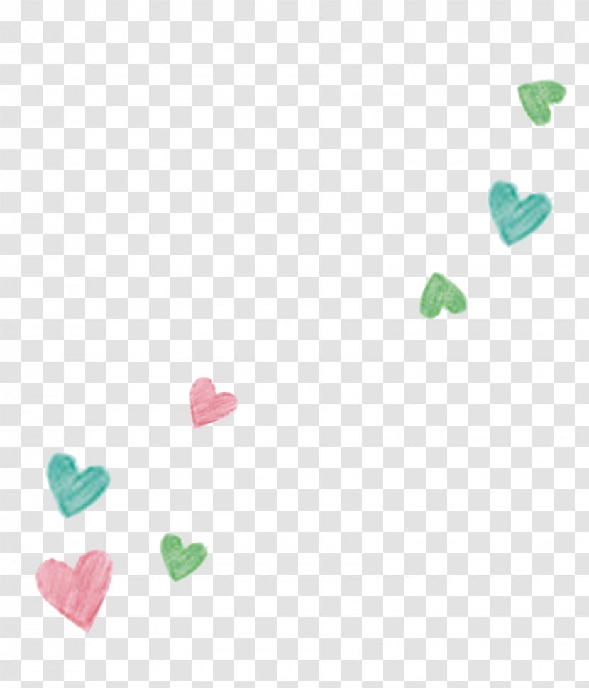 Icon - Green - Hand-painted Beautiful Love Transparent PNG