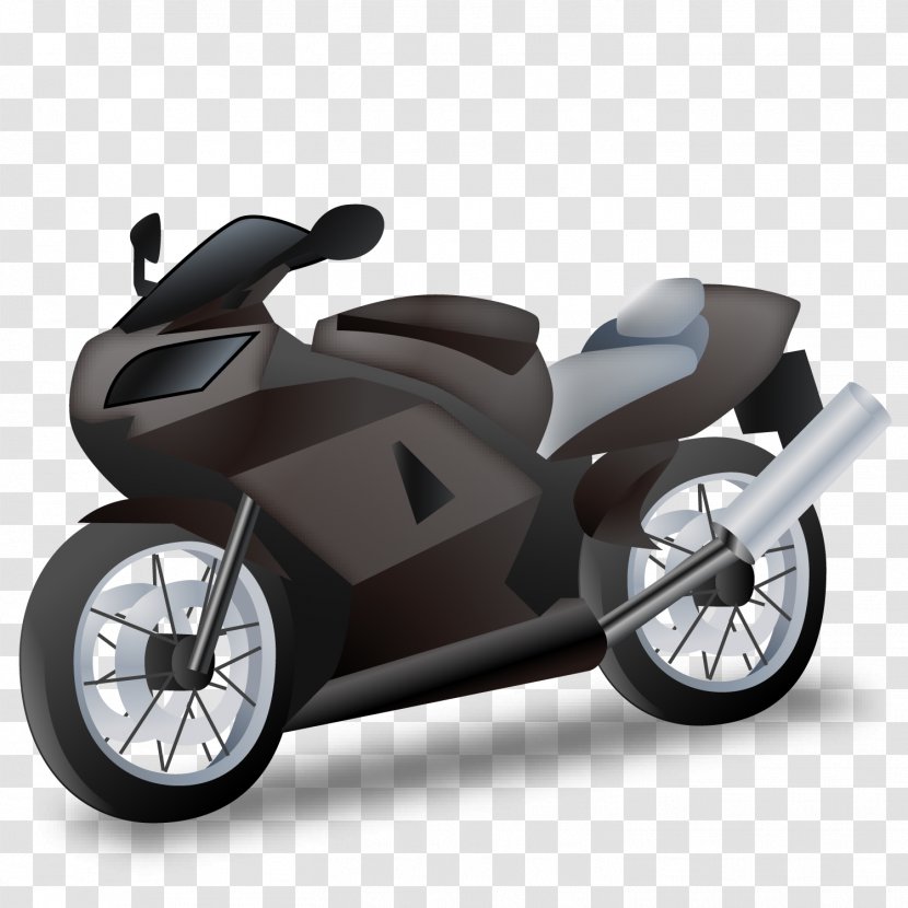 Car KTM Motorcycle Icon - Vector Transparent PNG