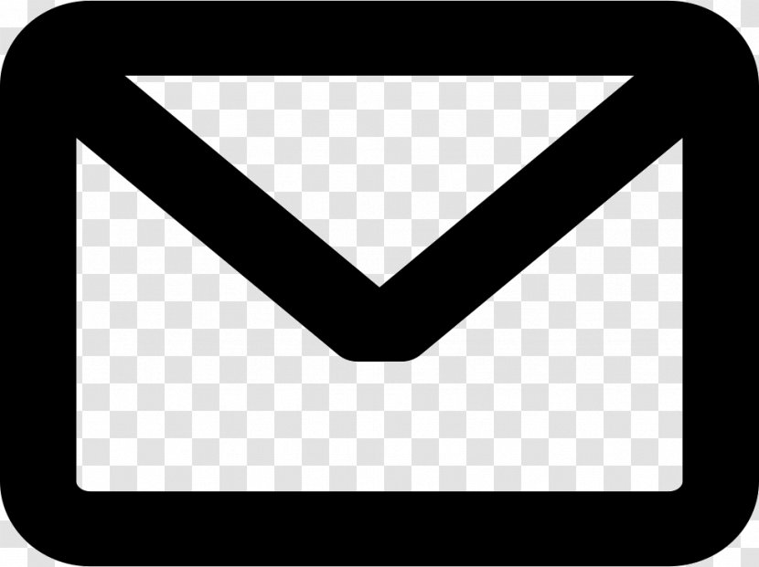 Clip Art Email - Black Transparent PNG