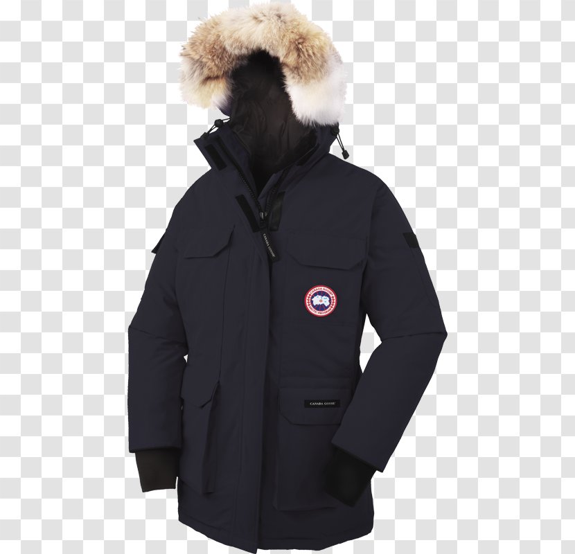 Canada Goose Parka Jacket Hood Coat Transparent PNG