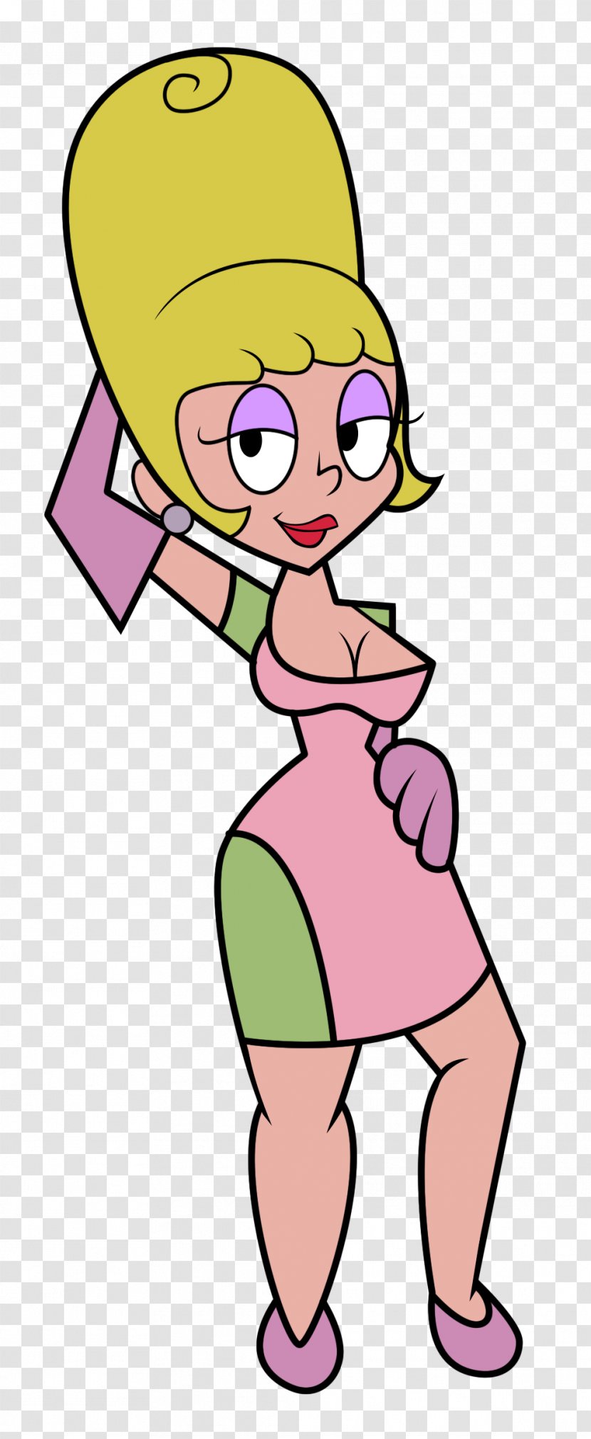 Cartoon Network Mother Child - Flower - Dexter's Laboratory Transparent PNG