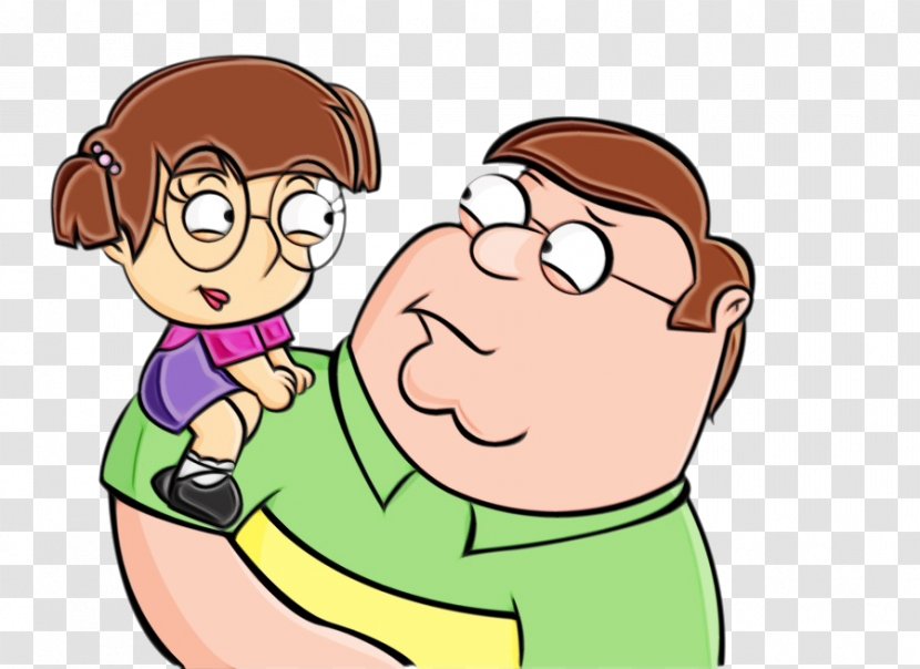 Happy Family Cartoon - Interaction - Ear Smile Transparent PNG