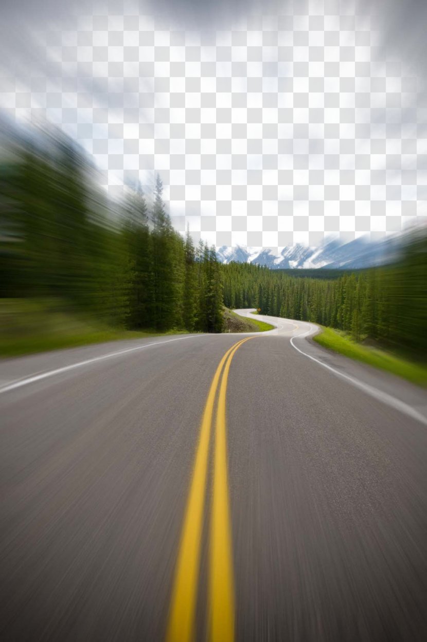 Highway Car Road Photography - Asphalt - Beautiful Scenery Transparent PNG