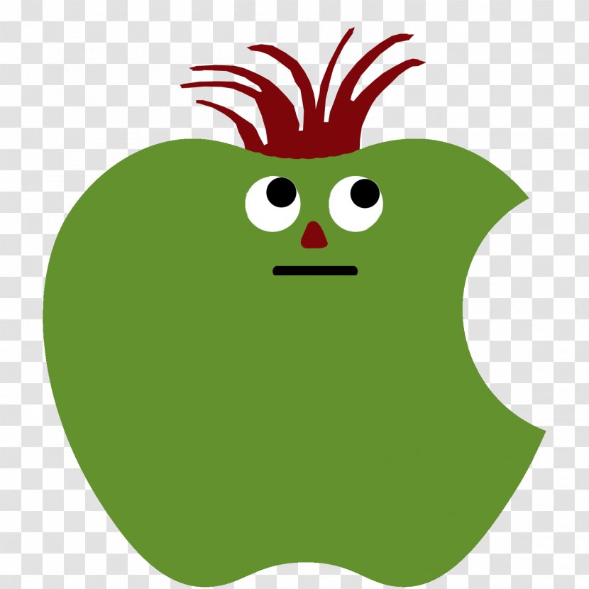 LocoRoco Apple - Green - GREEN APPLE Transparent PNG