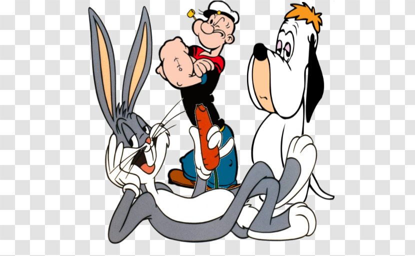 Cartoon Bugs Bunny Wilma Flintstone Clip Art - Recreation Transparent PNG