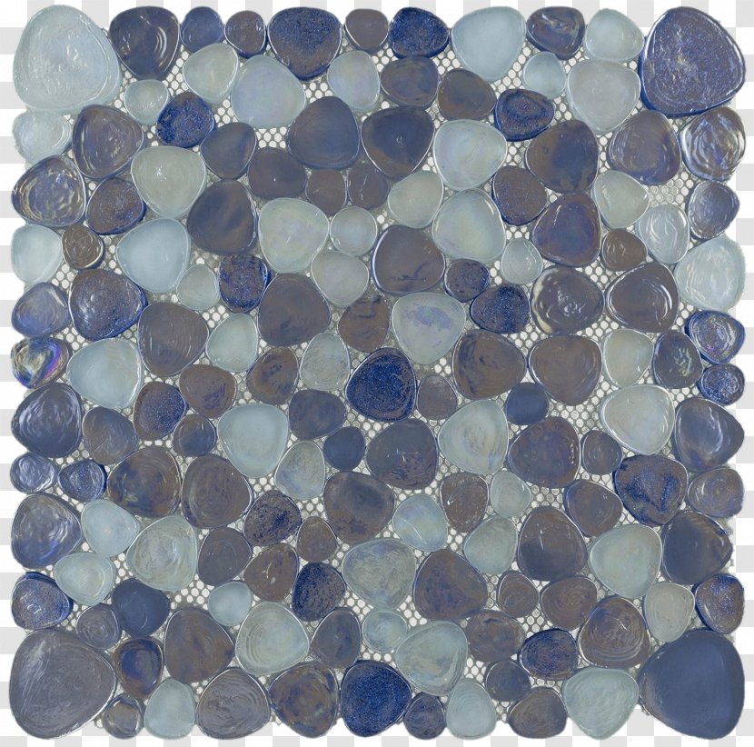 Pebble Glass Mosaic Tile Transparent PNG