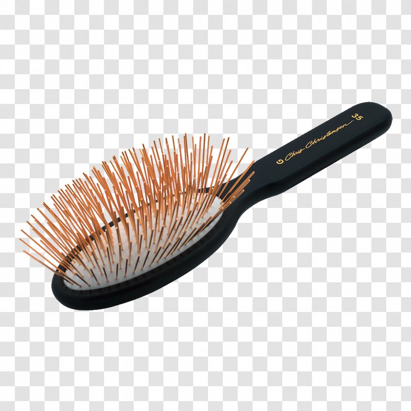 Brush Børste Pin Gold Comb - Static Electricity Transparent PNG