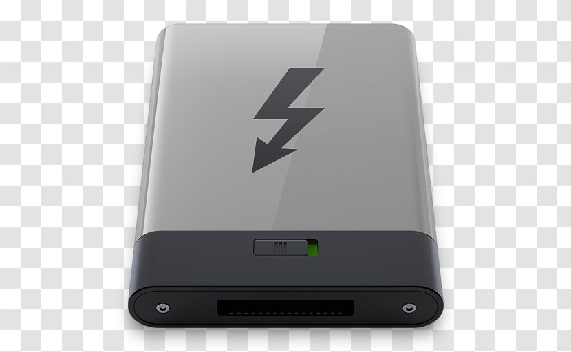 Electronics Accessory Electronic Device Gadget Multimedia - Grey Thunderbolt B Transparent PNG