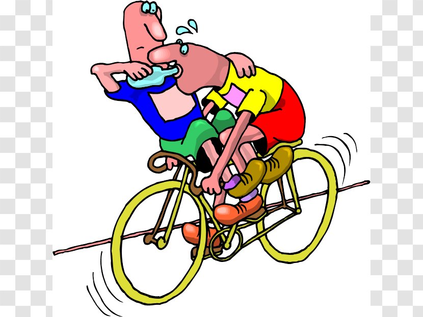 Bicycle Cycling Animation BMX Clip Art - Sport - Triathlon Cliparts Transparent PNG