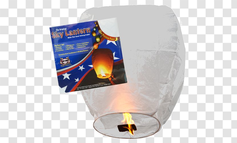 Paper Light Sky Lantern Hot Air Balloon - Washington Spirit 23 Transparent PNG