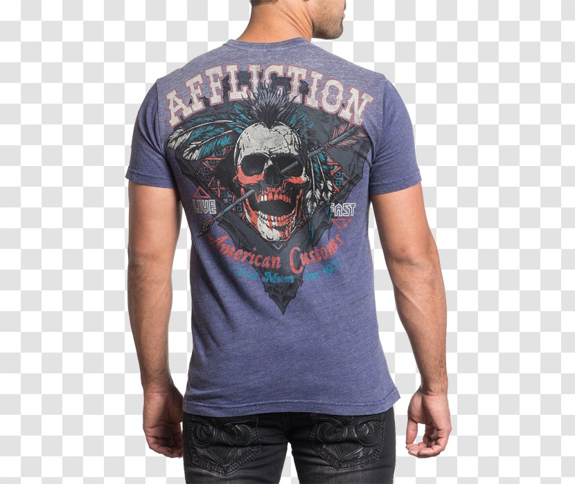 T-shirt Affliction Clothing Tube Top Jacket Transparent PNG
