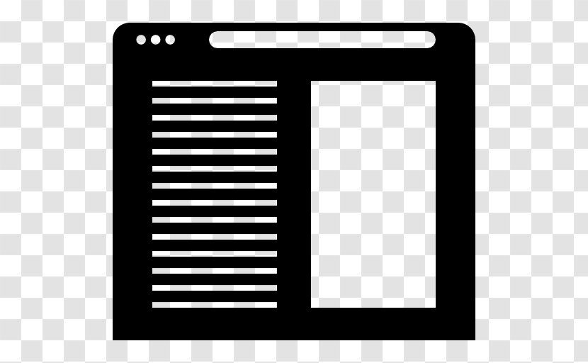Web Browser Website Wireframe - Area - Telephony Transparent PNG