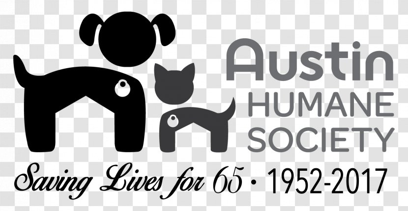 Austin Humane Society Dog Breed Cat - Black And White Transparent PNG