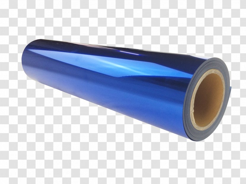 Pipe Cobalt Blue Cylinder Plastic - Electric Material Property Transparent PNG