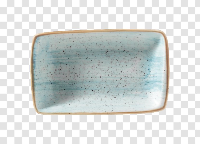 Porcelain Platter Plate Avalaks Торговельне обладнання - Turquoise - Rectangular Transparent PNG