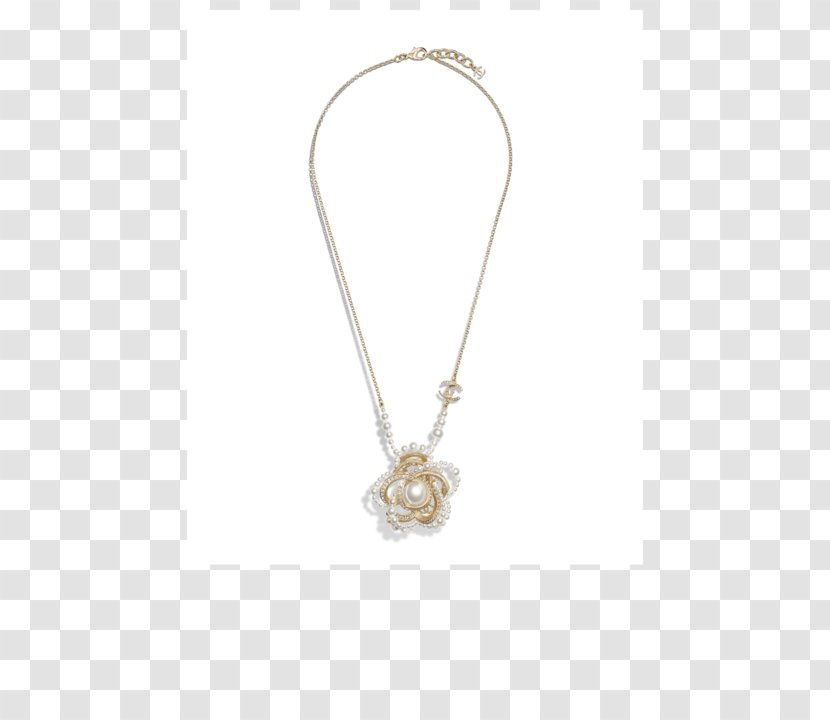 Chanel Necklace Jewellery Chain Charms & Pendants - Gold - 18 Transparent PNG