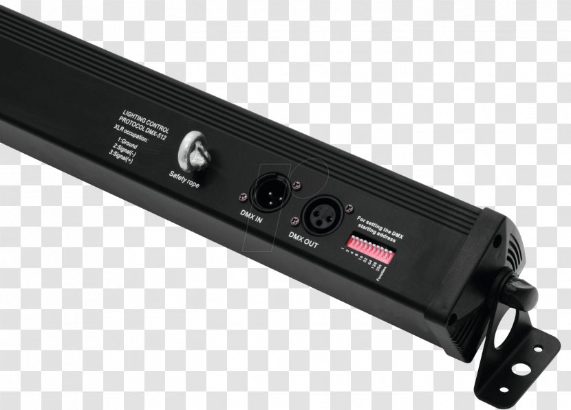 RGB Color Model Black Light-emitting Diode LED Strip Light Electronics - Audio Receiver - Ledscheinwerfer Transparent PNG