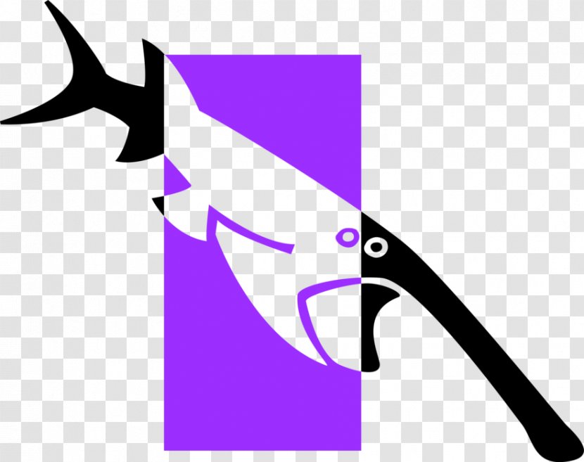 Clip Art Line Purple Angle Logo - Wing - Predator Transparent PNG