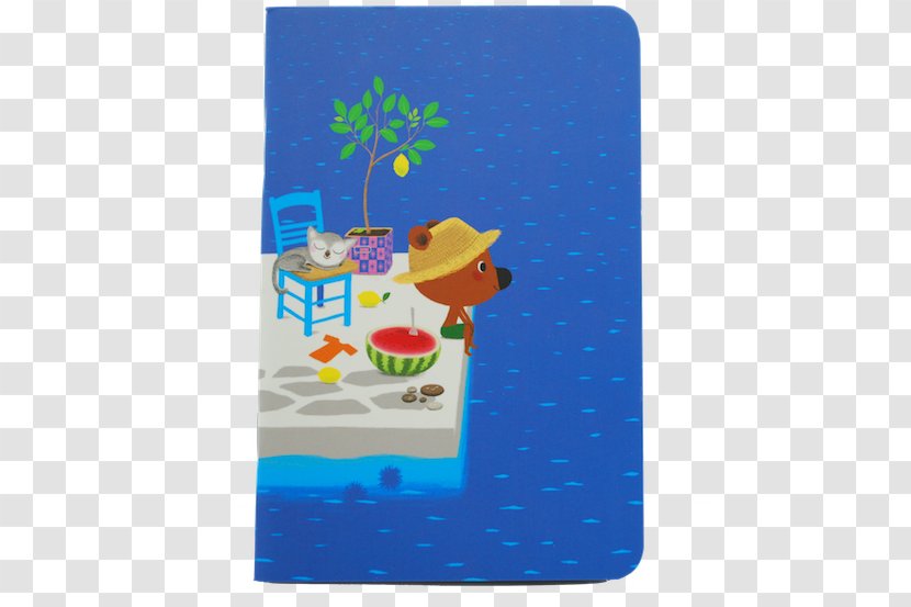 Notebook Textile Exercise Book Animal - Grece Transparent PNG