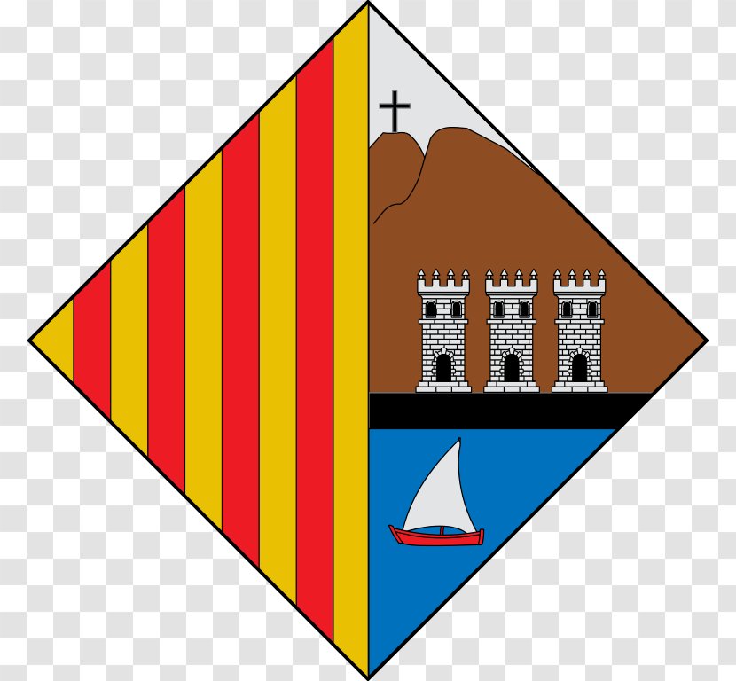 Escudo De Vilasar Mar Coat Of Arms Escut L'Ametlla Blazon - Watercolor - Barcelona Transparent PNG