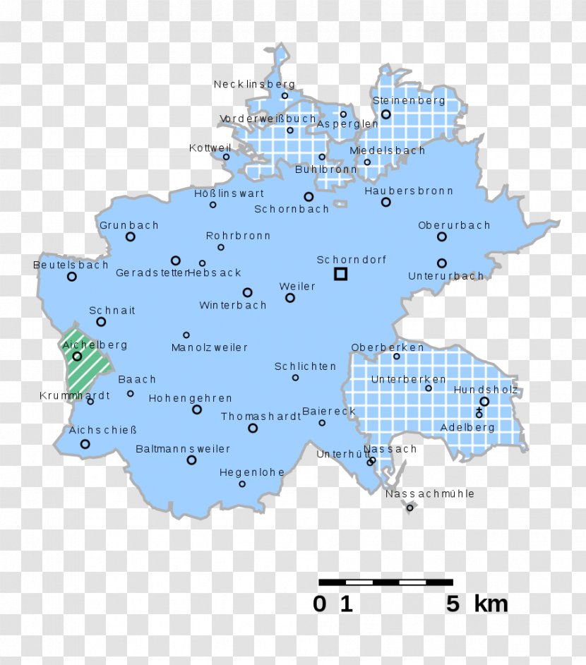 Oberamt Kirchheim Map Wikiwand Jesingen - Water Resources Transparent PNG