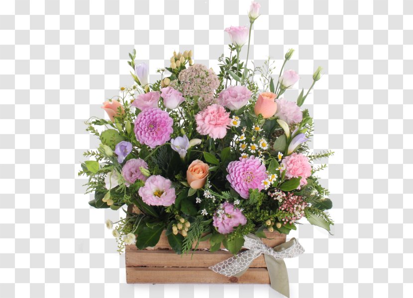Flower Bouquet Floral Design Rose Paper - Pink Family - Pastel Flowers Transparent PNG