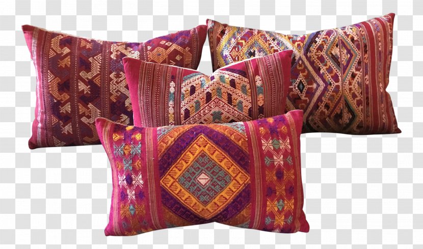 Throw Pillows Cushion Textile Purple - Pillow - Coffee Bar Card Transparent PNG