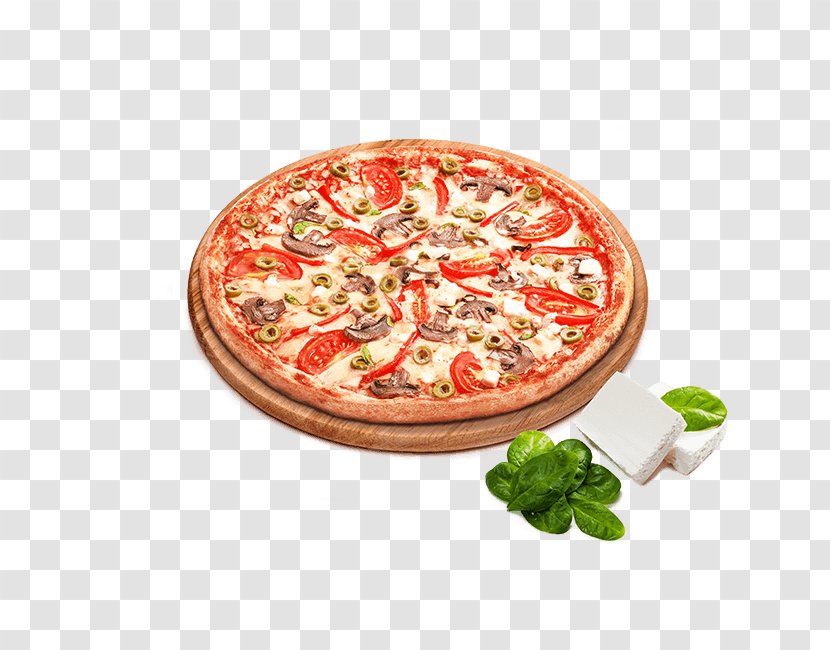 Sicilian Pizza Italian Cuisine Take-out Domino's - Dish Transparent PNG