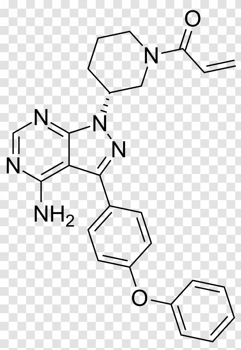 Ramelteon Melatonin Structure Ibrutinib Liposome - Watercolor - Flower Transparent PNG