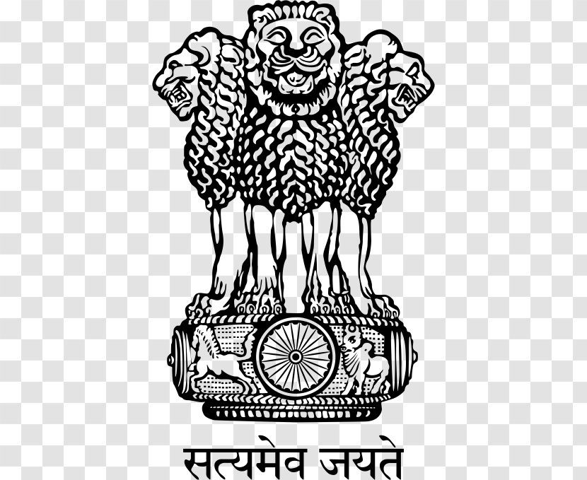Lion Capital Of Ashoka Sarnath Museum State Emblem India National Symbols - Line Art - Man Multi Color Transparent PNG