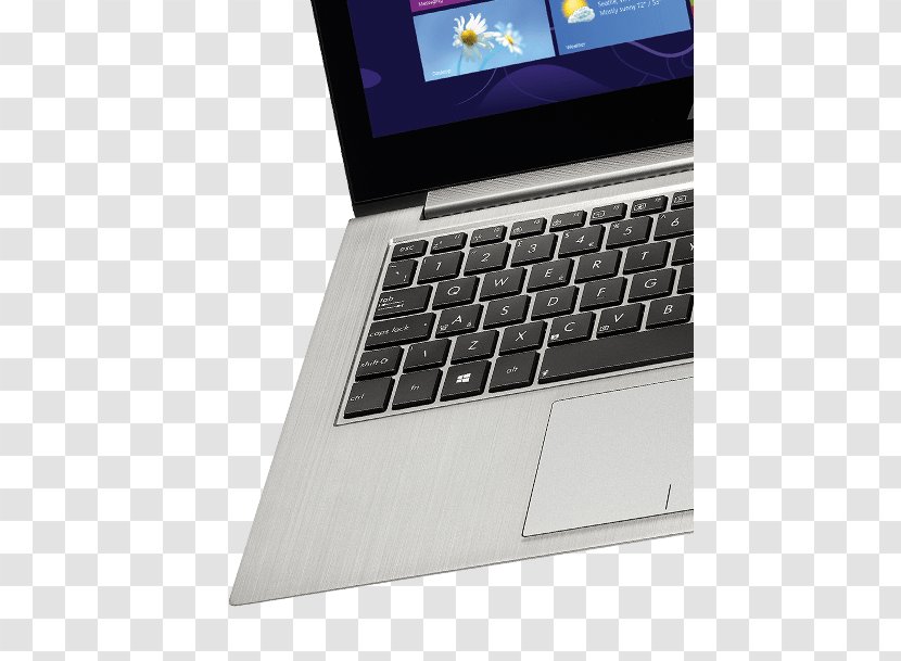 Netbook Laptop Intel Computer Keyboard ASUS - Multimedia Transparent PNG