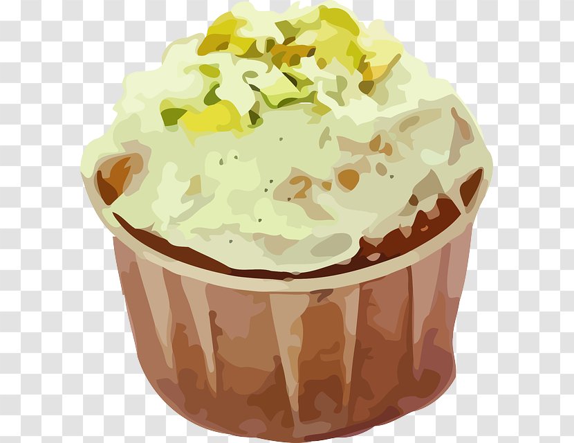 Cupcake Birthday Cake Tart Frosting & Icing Muffin - Pastry - Spice Fruit Transparent PNG