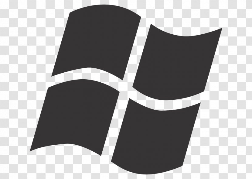 Windows Logos - Computer Software - Black Transparent PNG