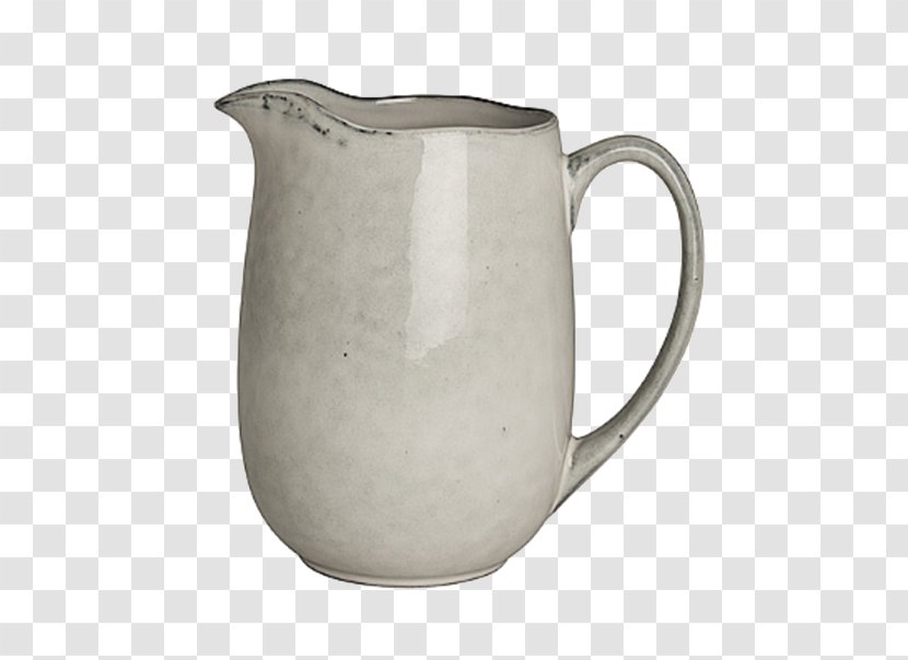 Milk Broste Copenhagen Bowl Jug Plate - Silver Transparent PNG